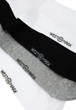 4 Pack - Sokken - BlackWhiteGrey Melange 6 4 Pack - Sokken - BlackWhiteGrey Melange -Westmark London 03e2c853e5c14a25958ee2ba166c36fd