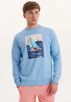 Wmview Sail - Sweater - Blissful Blue
