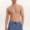 Wmgeometric - Zwemshorts - Navy White Aop
