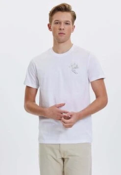 Wmxmas Santa Tee - T-Shirt Print - White