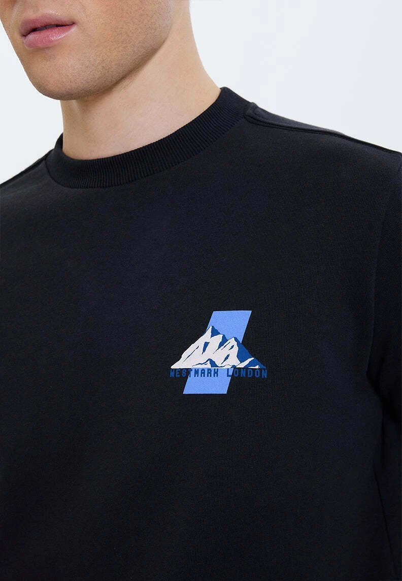 Hill - Sweater - Black 4 Hill - Sweater - Black - Afbeelding 4