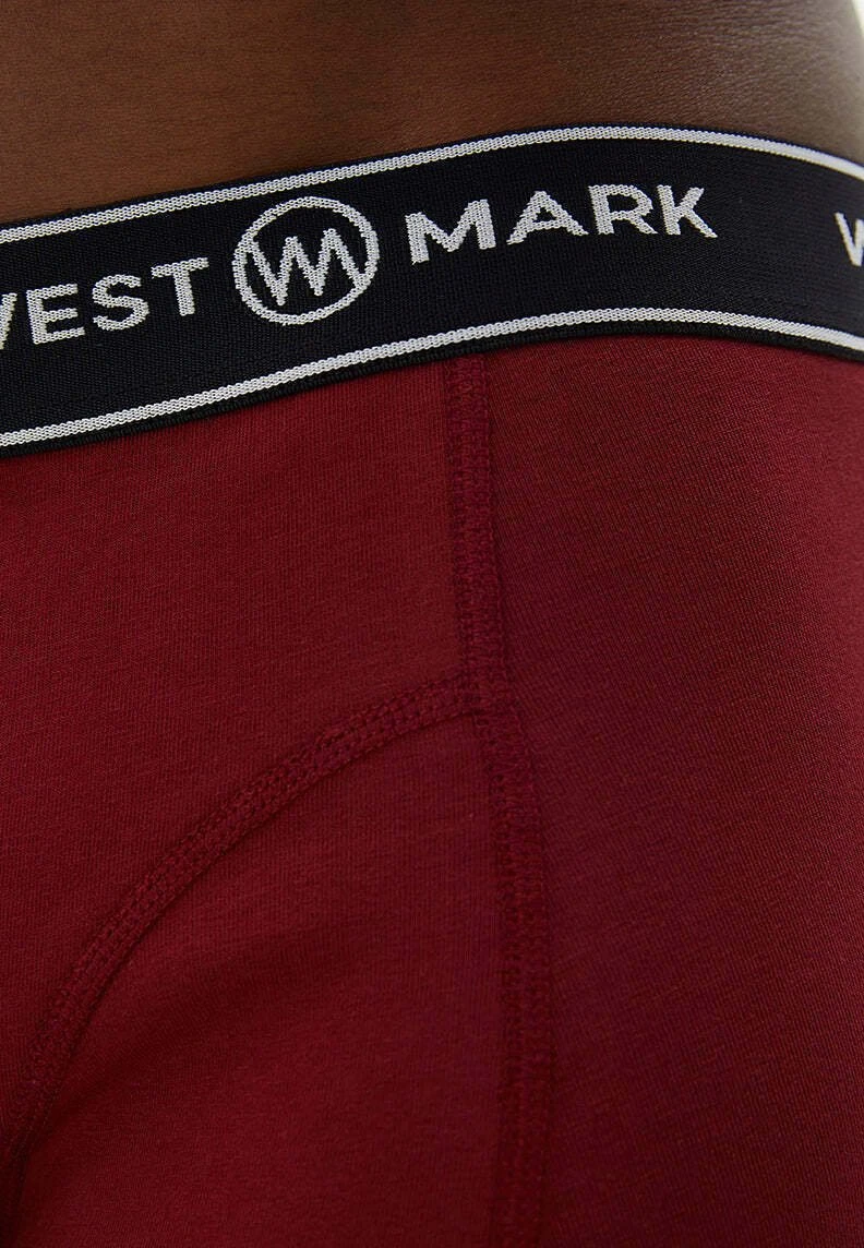 3 Pack - Onderbroeken - White/Khaki/Bordeaux 5 3 Pack - Onderbroeken - White/Khaki/Bordeaux - Afbeelding 5