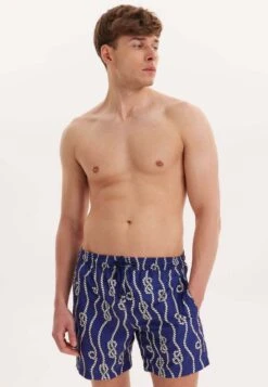 Wmicon - Zwemshorts - Navy White Aop