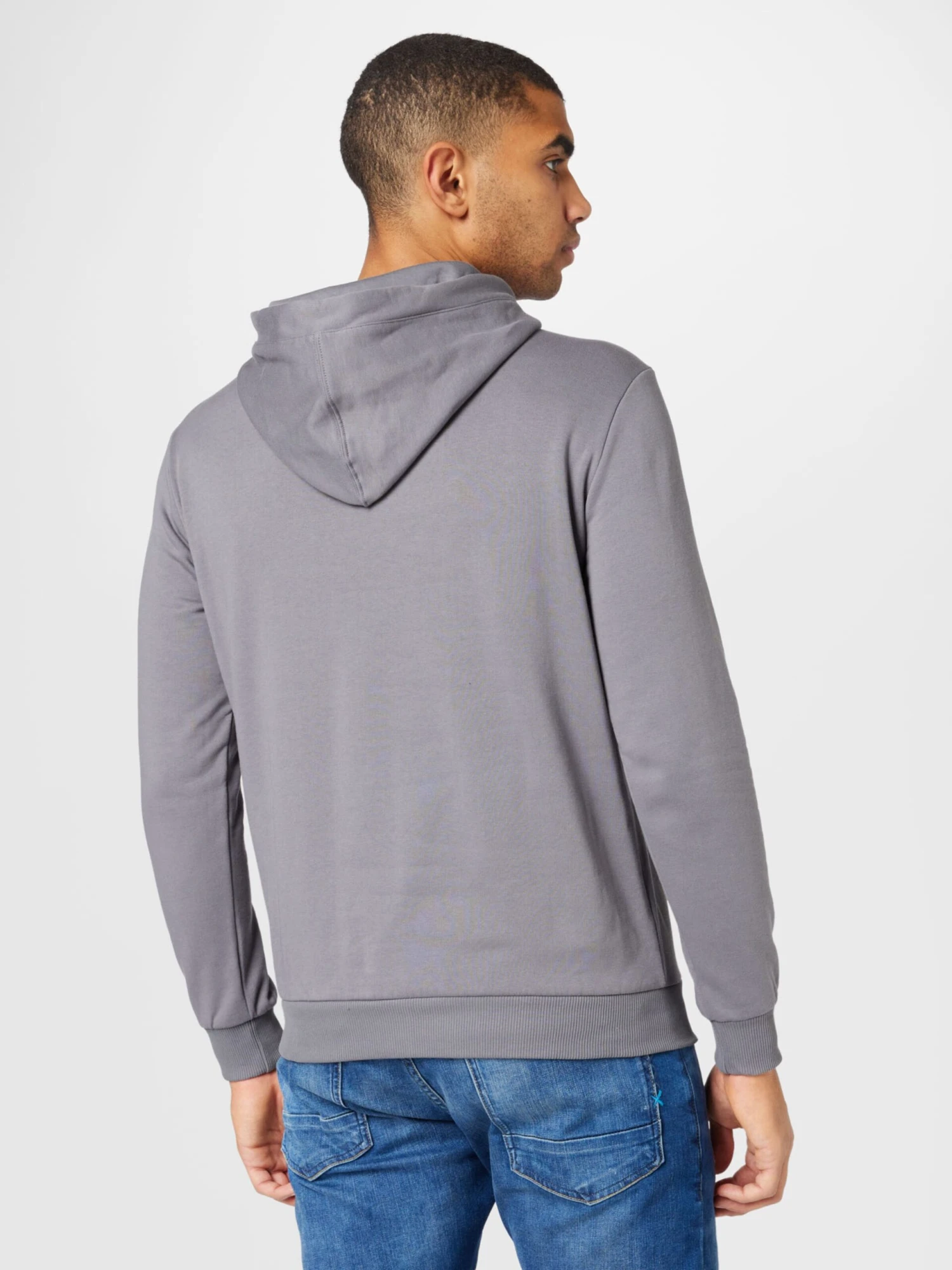 Hoodies Sweatshirt Heren Stone Grey 4 Hoodies Sweatshirt Heren Stone Grey - Afbeelding 4