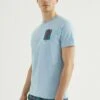 Seahorse - T-Shirt Print - Powder Blue