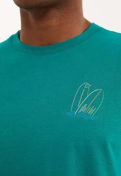 T-Shirt Print - Harbor Blue -Westmark London 230ad5e4857644e3b6b824fae13755b8