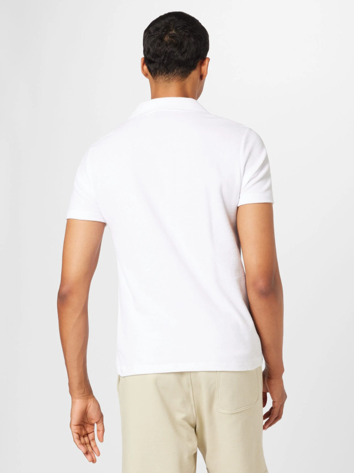 Polos Shirt Heren Offwhite 4 Polos Shirt Heren Offwhite - Afbeelding 4