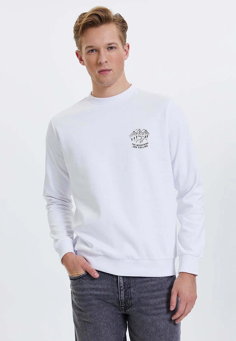 Sweater - White 1 Sweater - White