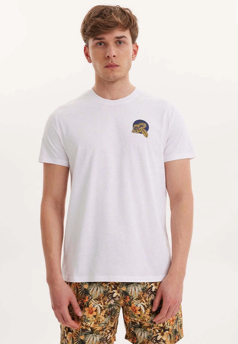 Print Chest - T-Shirt Print - White 1 Print Chest - T-Shirt Print - White