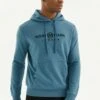 Signature W/Pocket - Hoodie - Aegean Blue