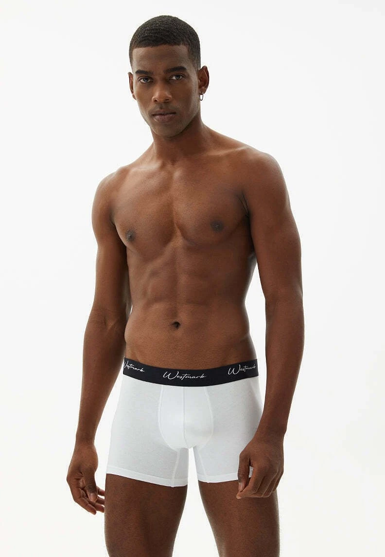 Lucas Trunk 3-Pack - Onderbroeken - White 1 Lucas Trunk 3-Pack - Onderbroeken - White