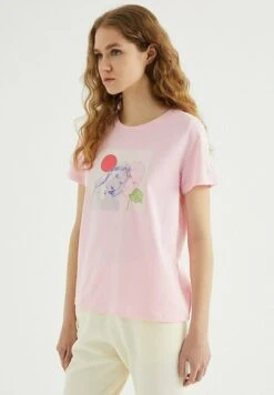 T-Shirt Print - Rose Shadow