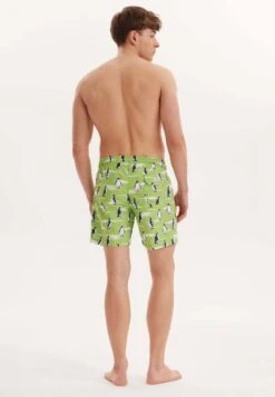 Wmpattern- Zwemshorts - Green White Aop -Westmark London 3327e23c0be0474c8fba879ff977152c