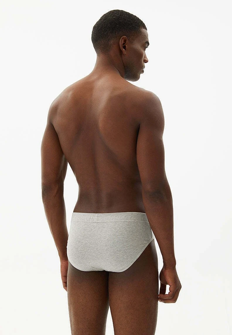 Bruno 3 Pack - Slip - Grey Melange 2 Bruno 3 Pack - Slip - Grey Melange - Afbeelding 2