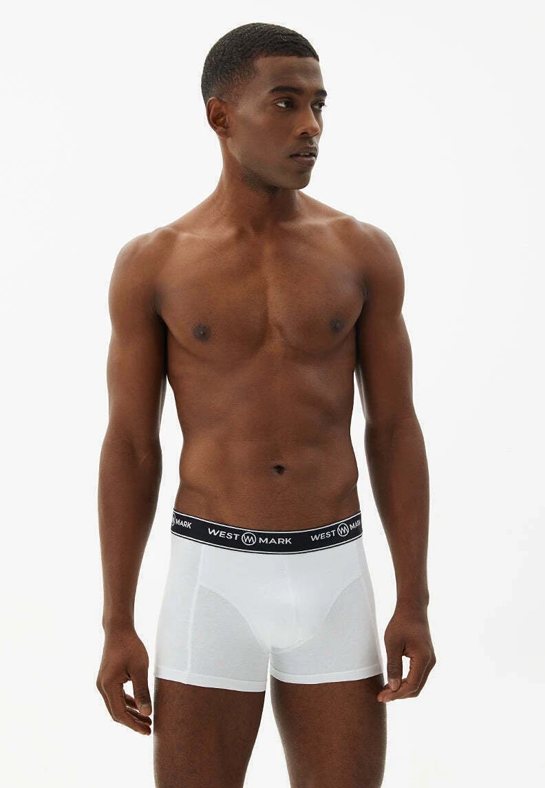 3 Pack - Onderbroeken - White/Khaki/Bordeaux 1 3 Pack - Onderbroeken - White/Khaki/Bordeaux