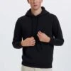 Core Pocket - Hoodie - Black