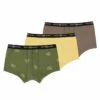 3-Pack - Slip - Yellow, Brown, Khaki