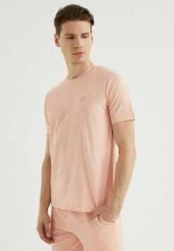 Vital O-Neck - T-Shirt Basic - Coral Cloud