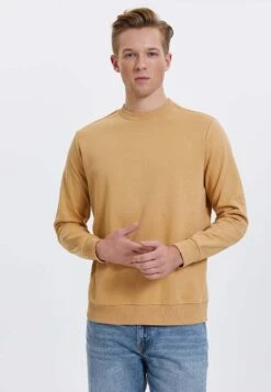 Core O-Neck - Sweater - Iced Coffee