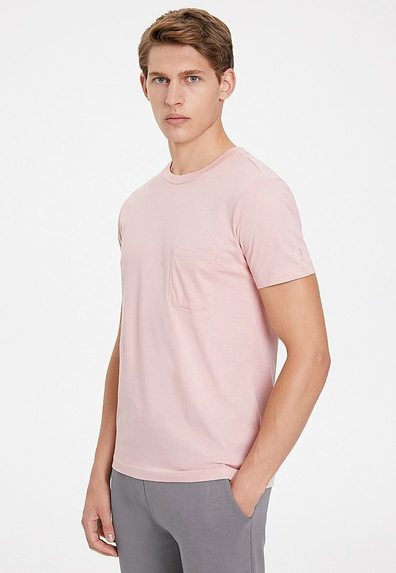 T-Shirt Basic - Misty Rose 1 T-Shirt Basic - Misty Rose