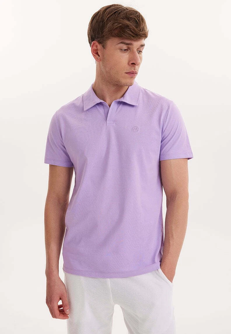 Vital- Poloshirt - Lilac Breeze 1 Vital- Poloshirt - Lilac Breeze