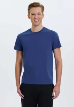Vital O-Neck - T-Shirt Basic - Blue Quartz