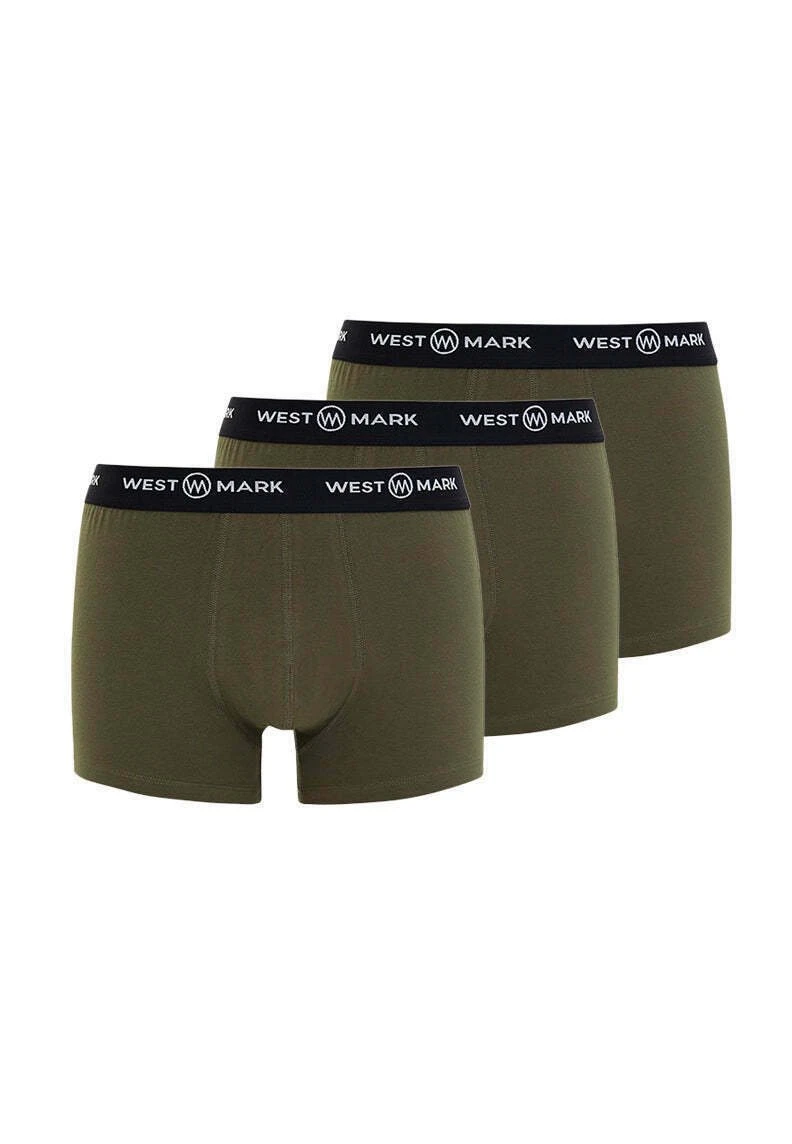 3 Pack - Onderbroeken - Khaki 2 3 Pack - Onderbroeken - Khaki - Afbeelding 2