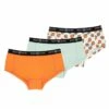 Hipster 3-Pack - Slip - Orange, Mint, White