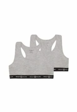 2 Pack - Bustier - Grey
