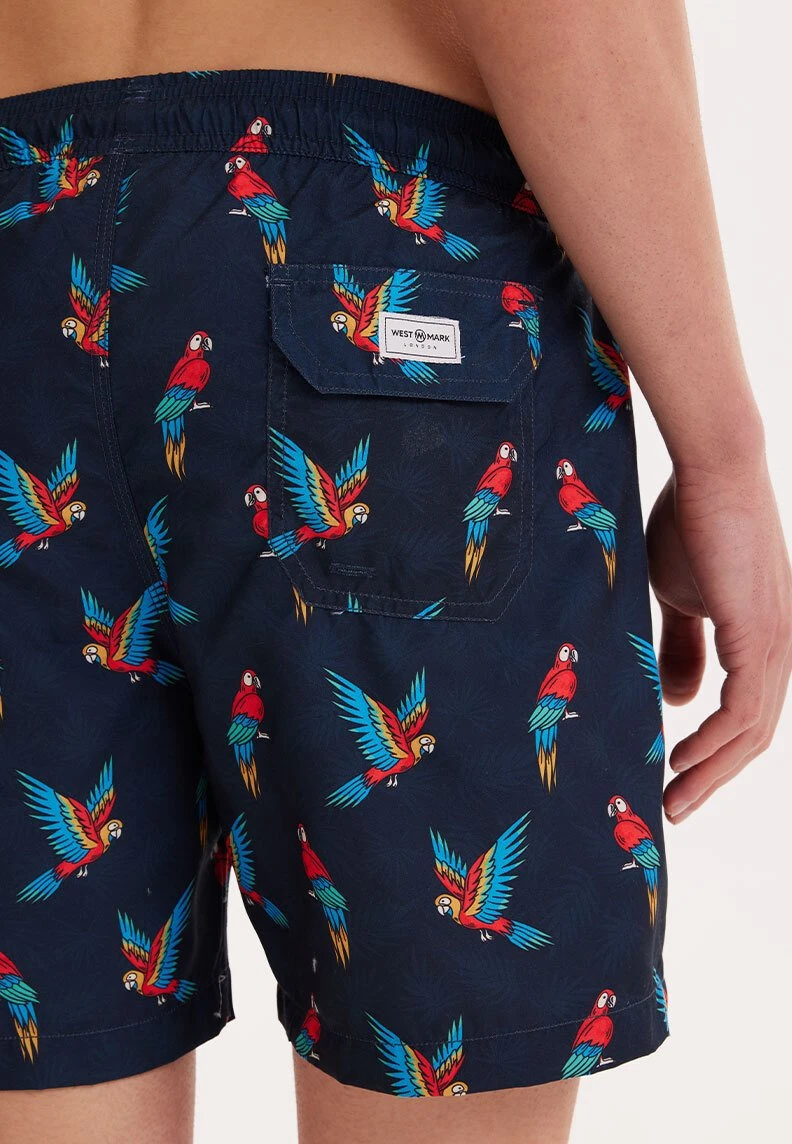 Zwemshorts - Navy Aop 1 Zwemshorts - Navy Aop