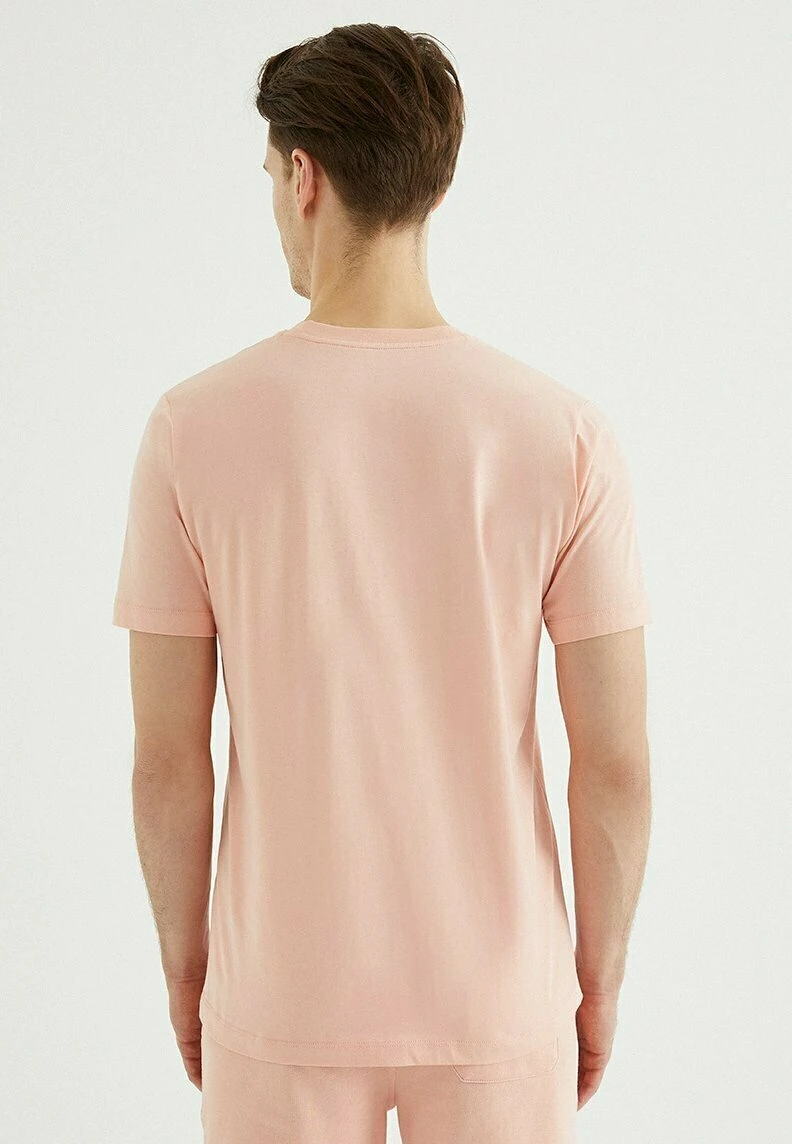 Vital O-Neck - T-Shirt Basic - Coral Cloud 3 Vital O-Neck - T-Shirt Basic - Coral Cloud - Afbeelding 3
