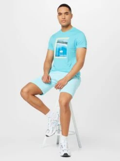 T-shirts Shirt Heren Blauw / Aqua 9 T-shirts Shirt Heren Blauw / Aqua -Westmark London 674790fbfc5450ef45e183ba6a1fca9f