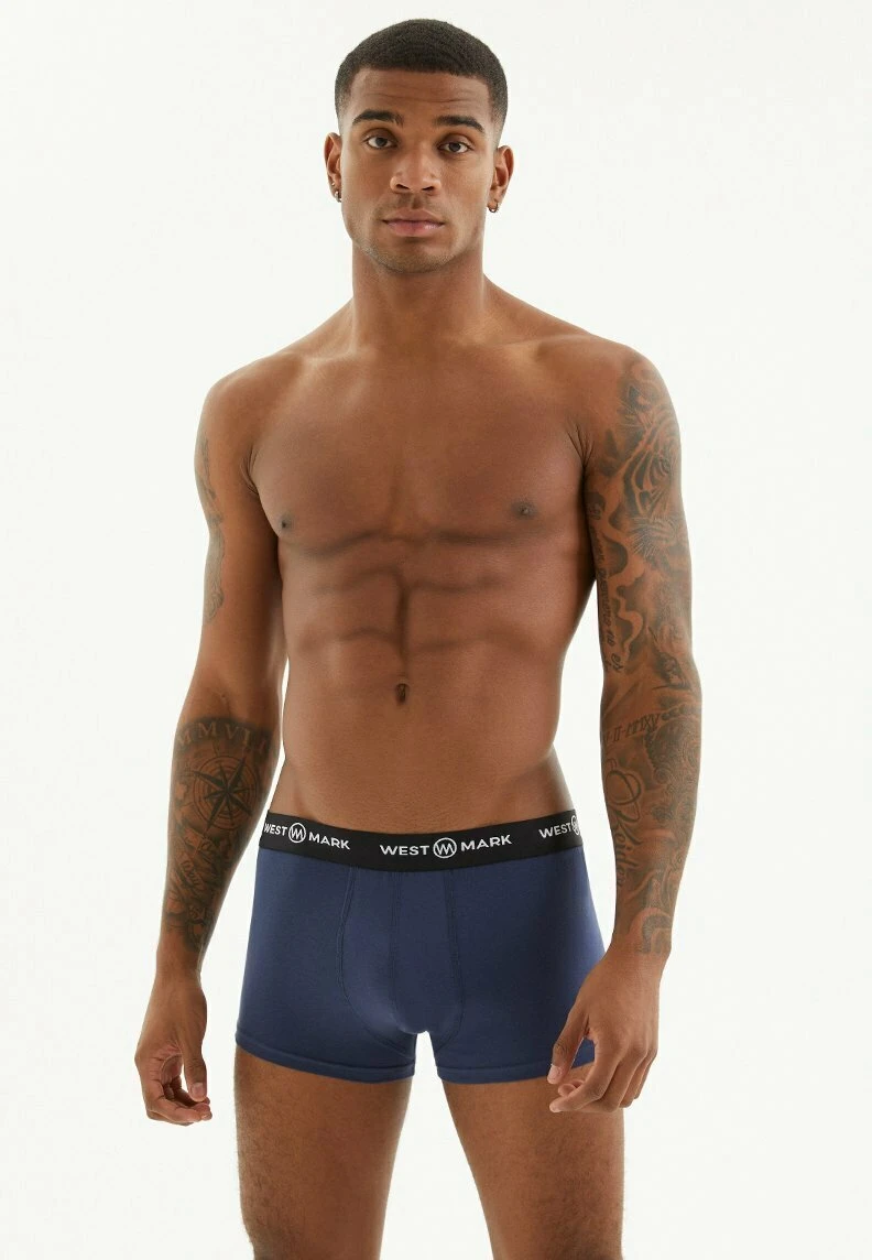 3 Pack - Onderbroeken - Navy, White, Khaki 1 3 Pack - Onderbroeken - Navy, White, Khaki