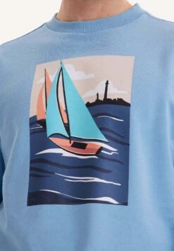 Wmview Sail - Sweater - Blissful Blue -Westmark London 6de382689f864644912316af1de70697