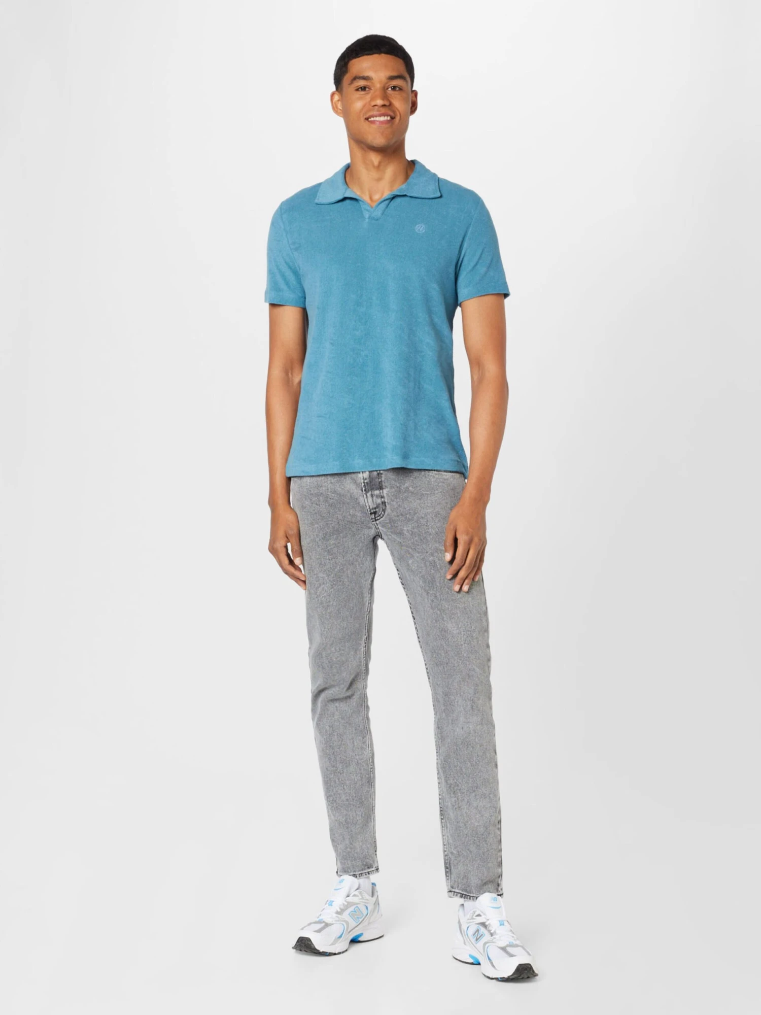 Polos Shirt Heren Lichtblauw 5 Polos Shirt Heren Lichtblauw - Afbeelding 5