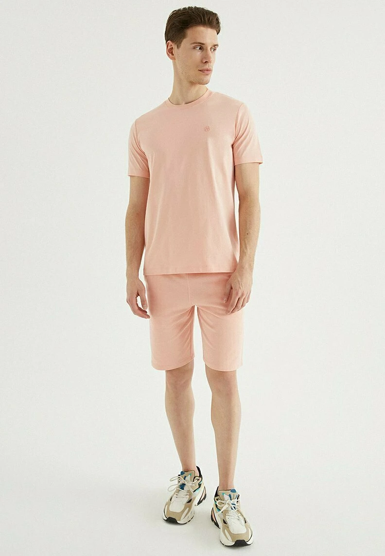 Vital O-Neck - T-Shirt Basic - Coral Cloud 2 Vital O-Neck - T-Shirt Basic - Coral Cloud - Afbeelding 2