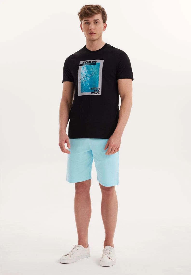 Wmcollage Roam - T-Shirt Print - Black 2 Wmcollage Roam - T-Shirt Print - Black - Afbeelding 2