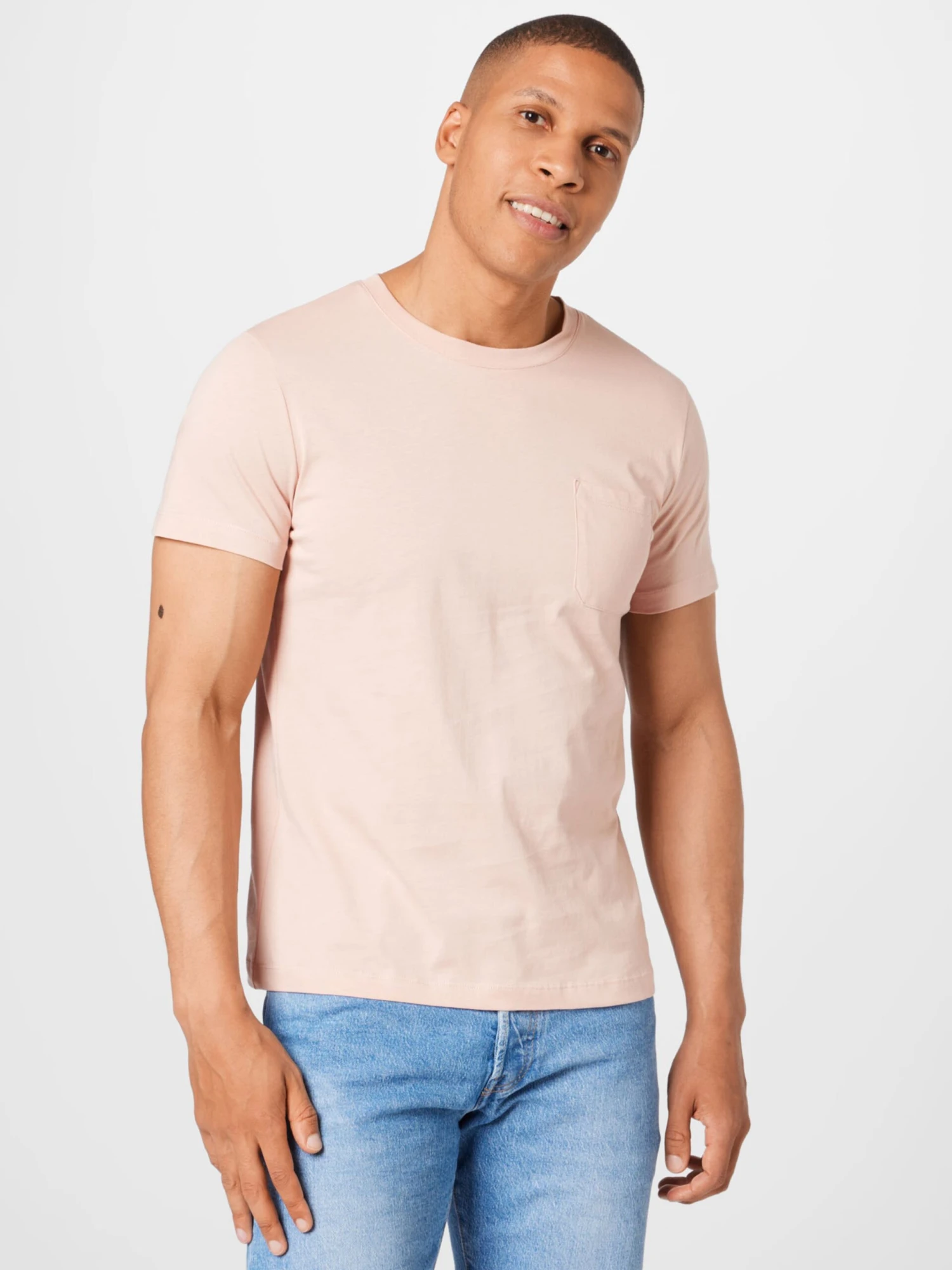 T-shirts Shirt Heren Rosa 3 T-shirts Shirt Heren Rosa - Afbeelding 3