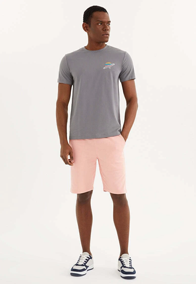 Fly Tee - T-Shirt Print - Charcoal Grey 2 Fly Tee - T-Shirt Print - Charcoal Grey - Afbeelding 2