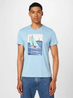 T-shirts Shirt Heren Navy / Lichtblauw 7 T-shirts Shirt Heren Navy / Lichtblauw -Westmark London 799c9a5ab9d57efd218802e9e8bc37a2