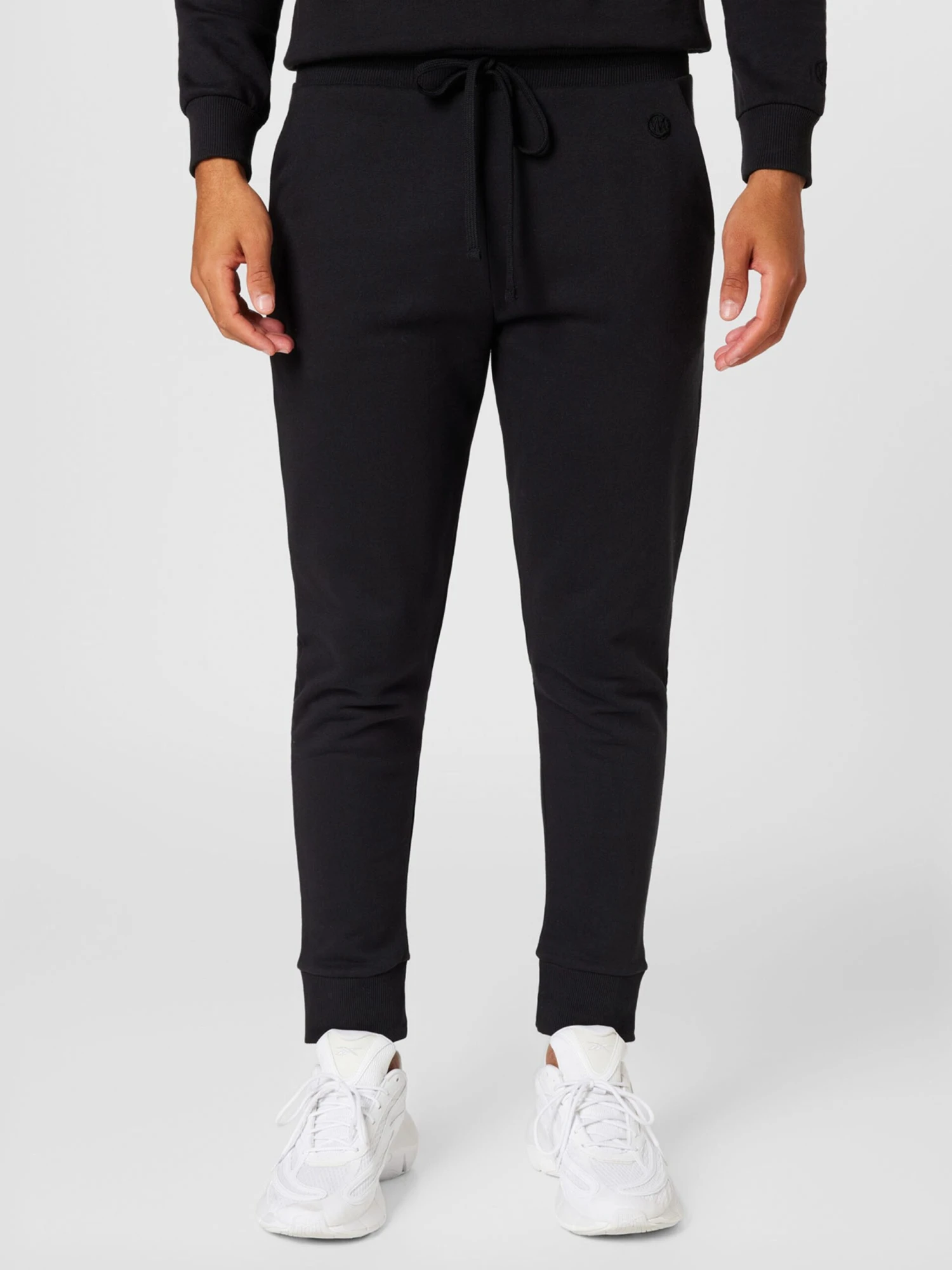 Sweatpants Tapered Broek Heren Zwart 3 Sweatpants Tapered Broek Heren Zwart - Afbeelding 3