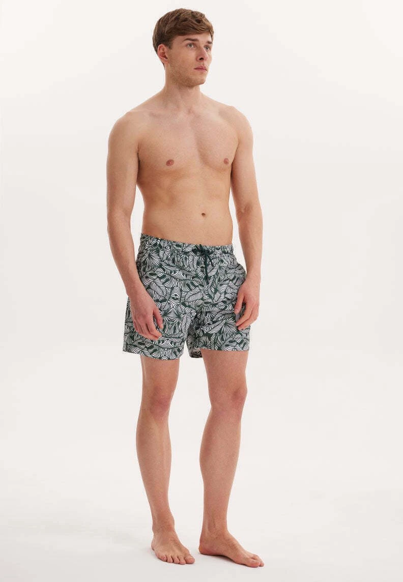 Botanic - Zwemshorts - Green Aop 2 Botanic - Zwemshorts - Green Aop - Afbeelding 2