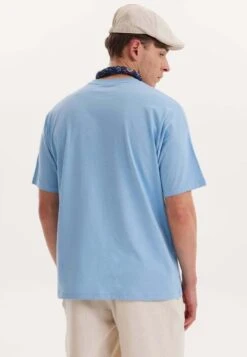 Essentials- T-Shirt Basic - Blissful Blue -Westmark London 7c711e2ed81a49079f6167f9717dff6d