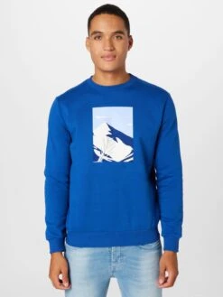 Sweatshirts Sweatshirt Heren Blauw / Lichtblauw / Donkerblauw -Westmark London 7d05d567892830d805f8ee0cad0c14ac