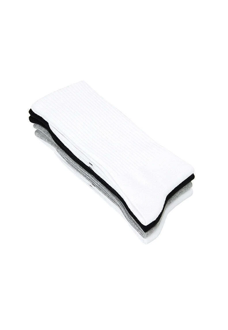 4 Pack - Sokken - BlackWhiteGrey Melange 2 4 Pack - Sokken - BlackWhiteGrey Melange - Afbeelding 2