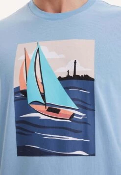 Wmview Sail Tee - T-Shirt Print - Blissful Blue -Westmark London 85c79b02394149e0ab56369c12654a3f