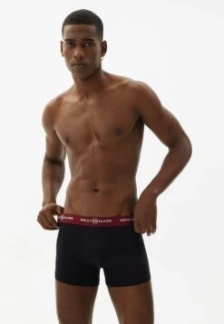 X Mas 3 Pack Trunk Box - Onderbroeken - Bordeaux Aop/Black/White -Westmark London 86f1ee3b004a46159af0ae765395b46a