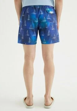 Tropic Line Art - Zwemshorts - Navy Aop -Westmark London 881a69b1b50647a4975c01021683a8f8