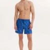 Wmpattern- Zwemshorts - Blue Aop Turquoise Aop