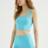 Bustier-Cycling Short Set - Top - River Blue